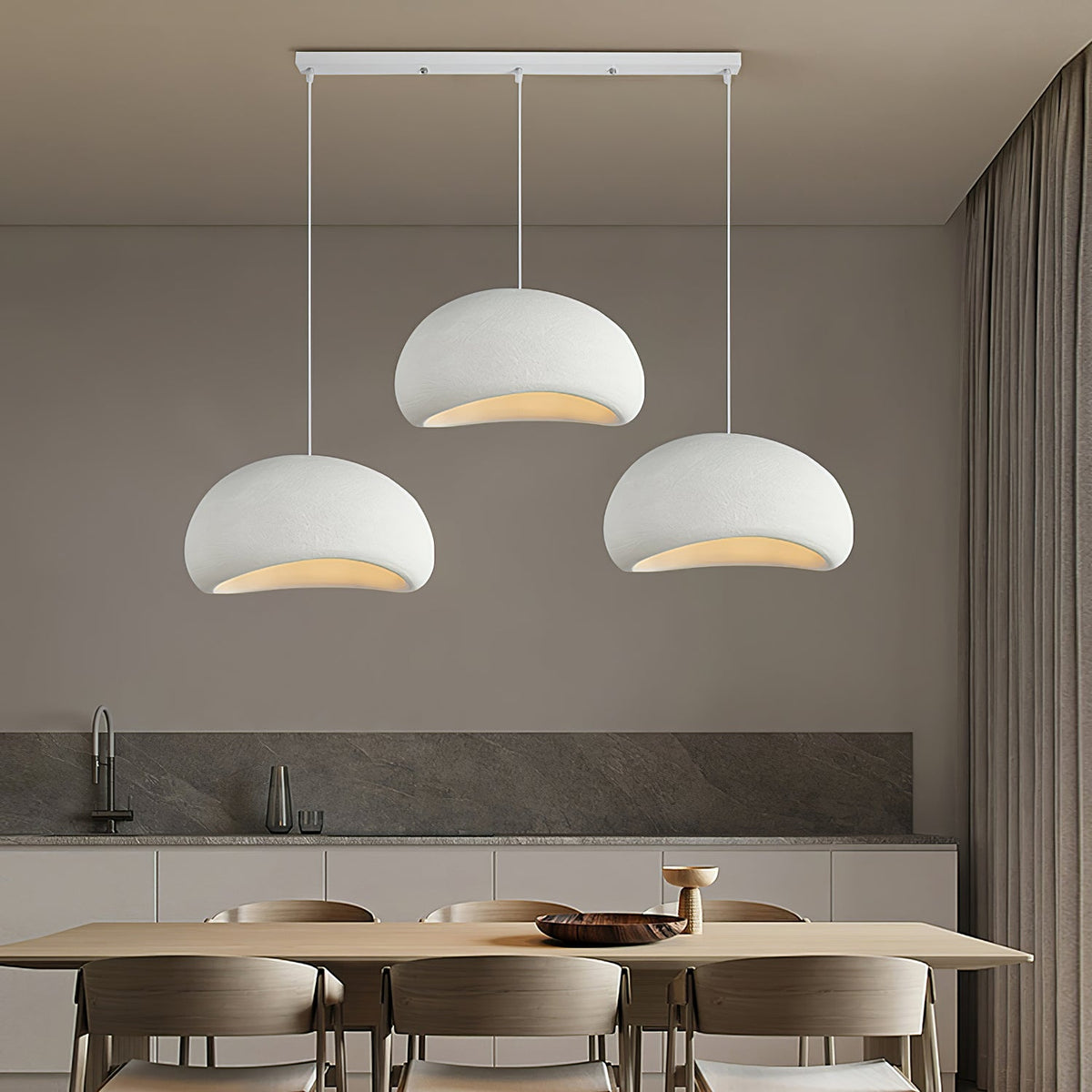 Zenra Wabi-Sabi Organic Chandelier
