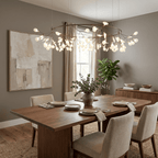 Black Firefly LED Chandelier