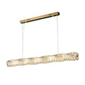 Long Crystal Pendant Lamp