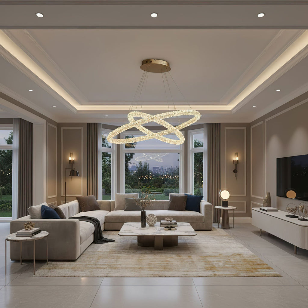 Ring Crystal Chandeliers