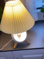 Wood Small Table Lamp