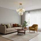 Ribbed Shell Ceiling light