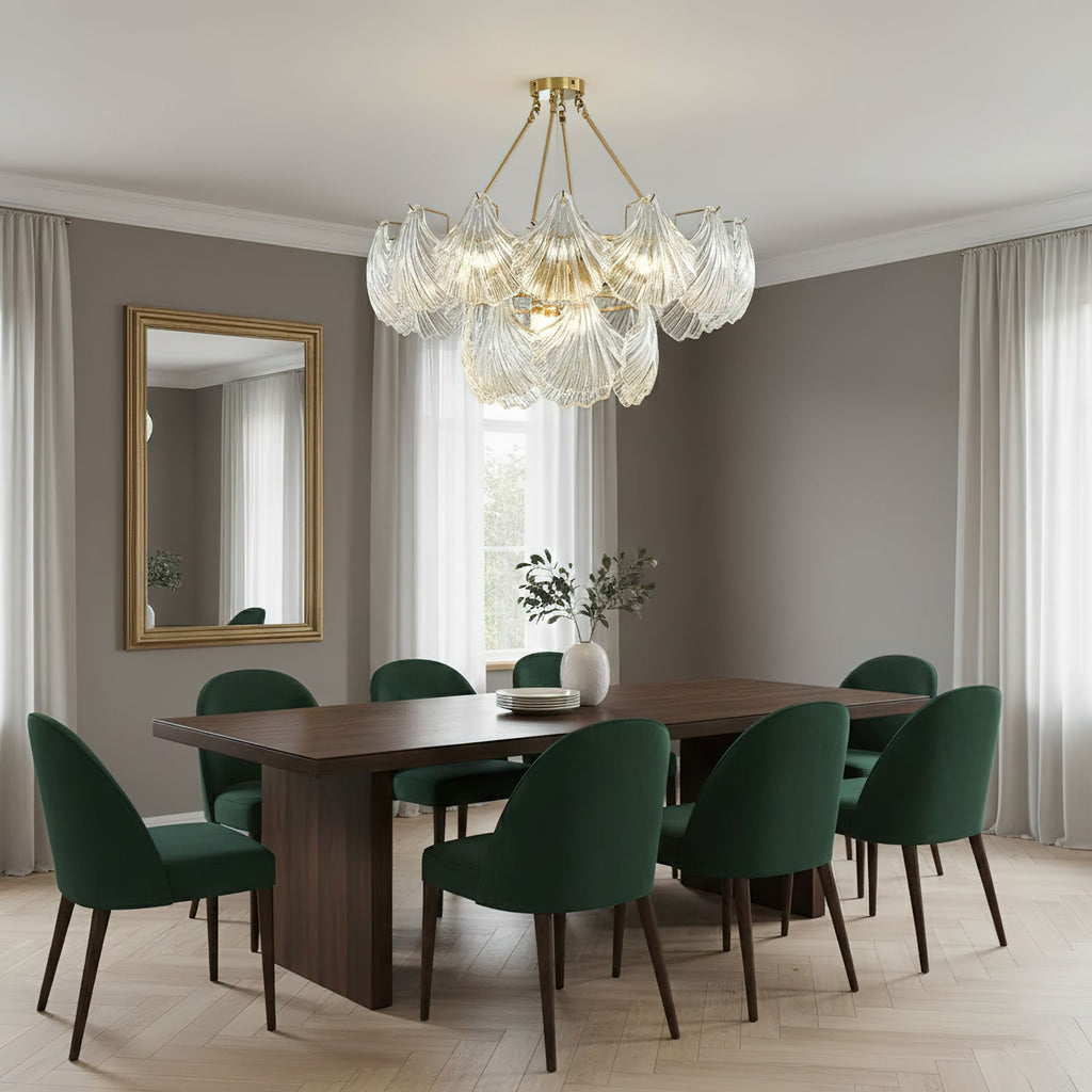 Ribbed Shell Ceiling light