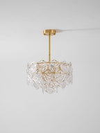 Snowflake Glass Chandelier