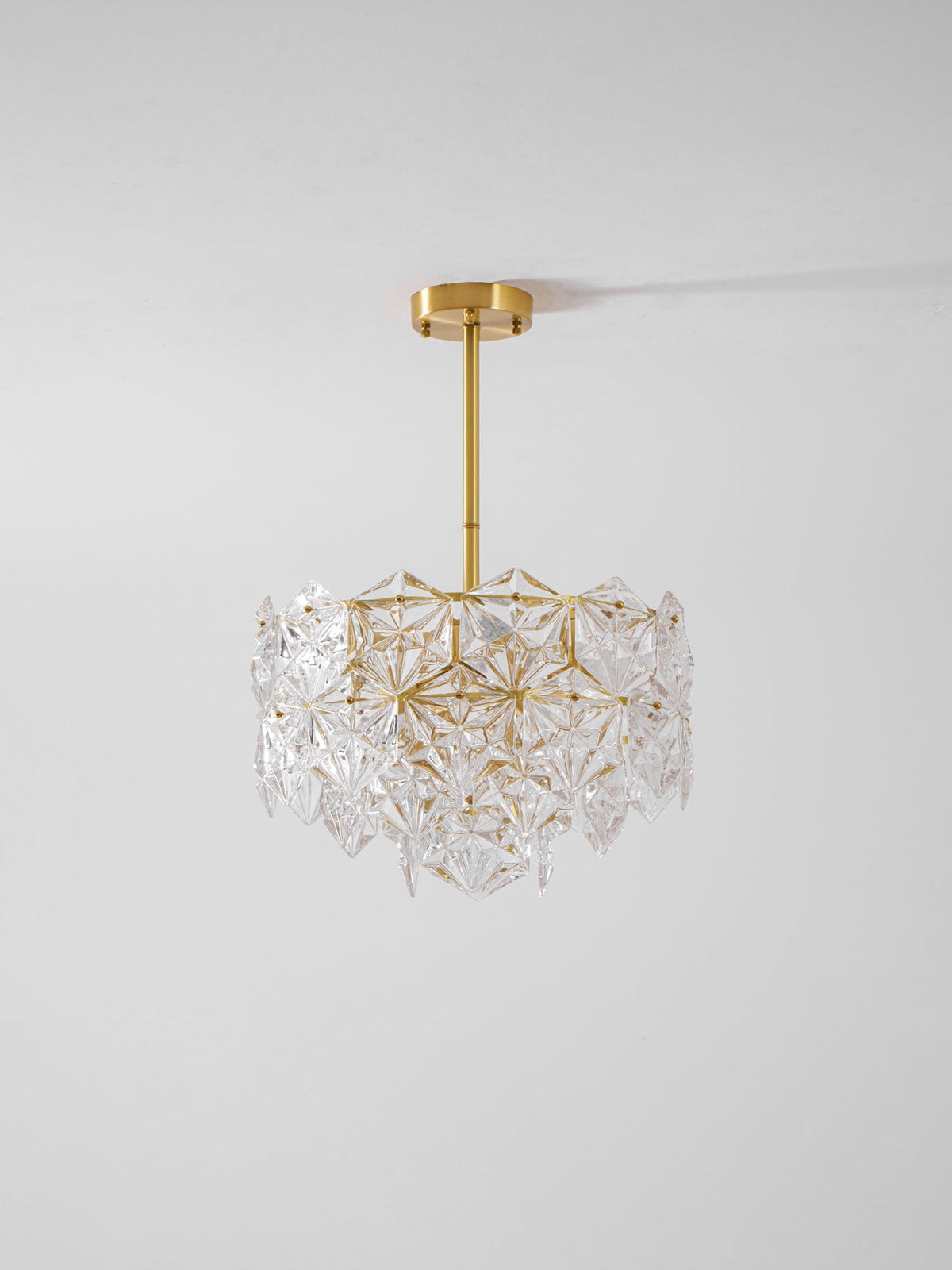 Snowflake Glass Chandelier