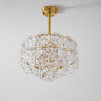 Snowflake Glass Chandelier