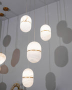 YUM Alabaster Pendant Light