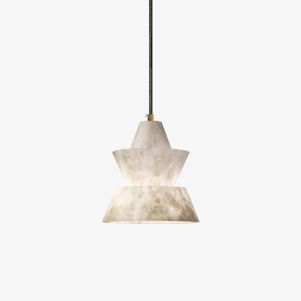 Trivola Alabaster Pendant Light