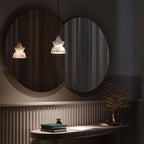 Trivola Alabaster Pendant Light