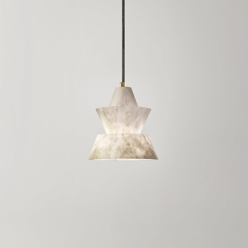 Trivola Alabaster Pendant Light