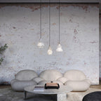 Trivola Alabaster Pendant Light