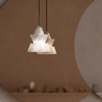 Trivola Alabaster Pendant Light