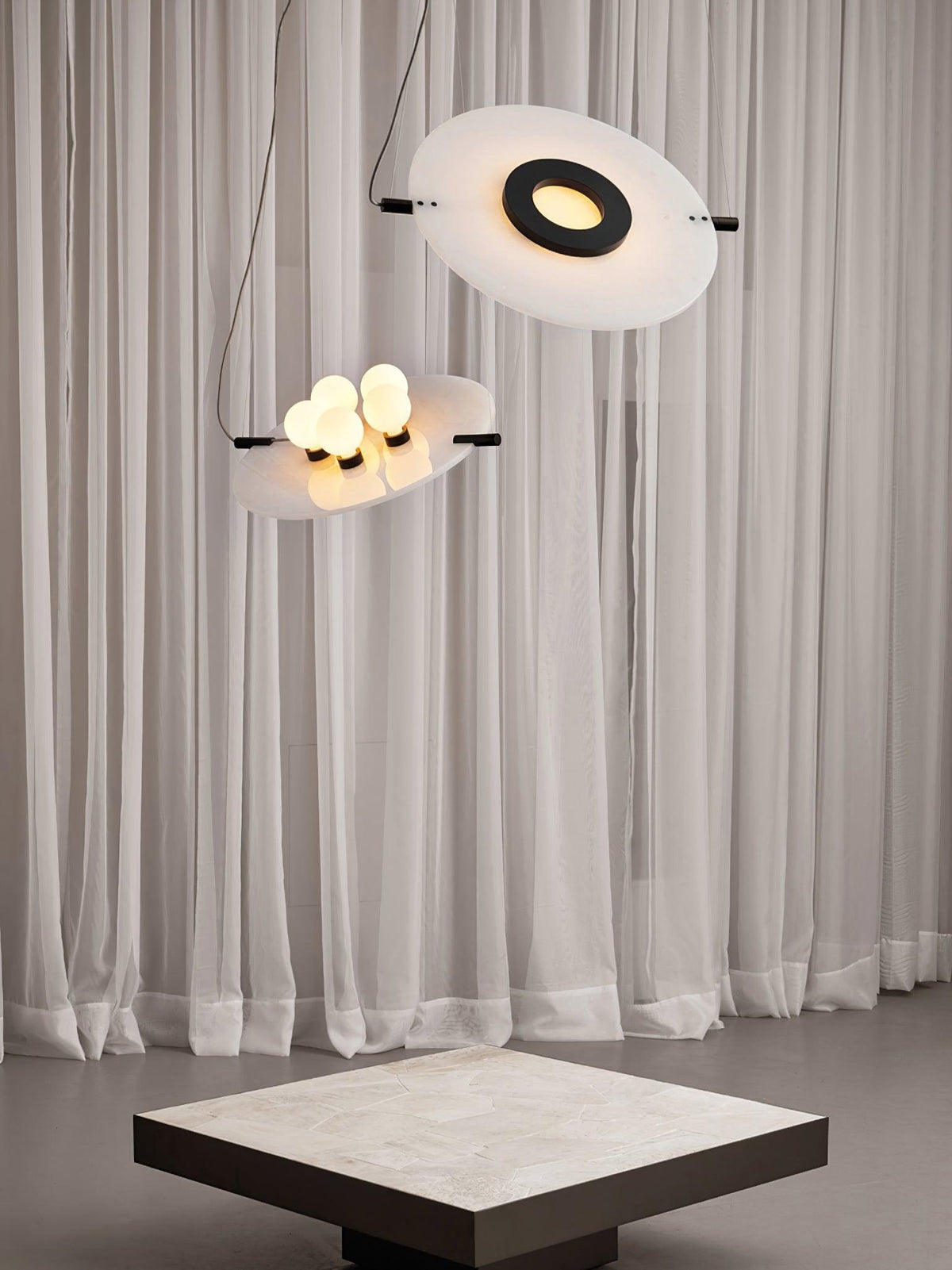 Magma Alabaster Pendant Lamp