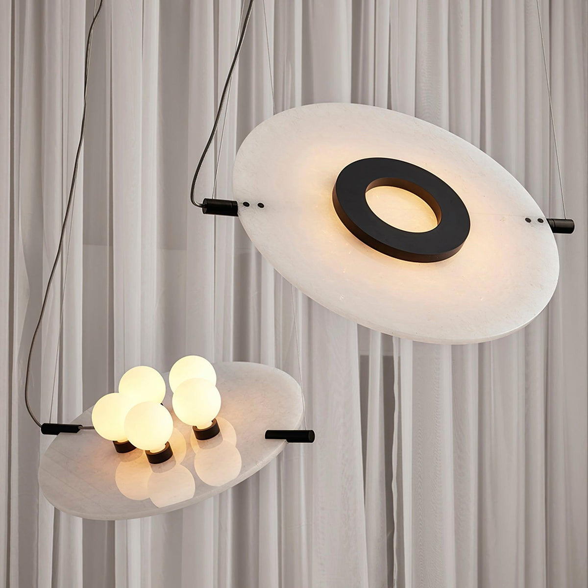 Magma Alabaster Pendant Lamp
