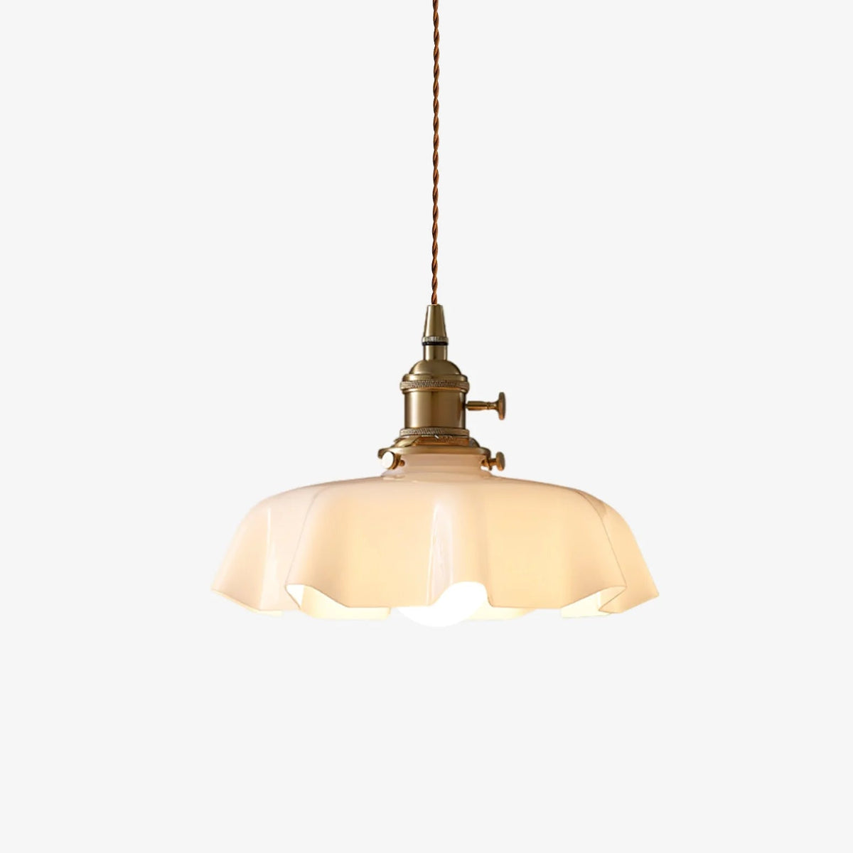 French Flower Pendant Light