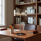 Impex Florina Chrome Table Lamp