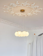 Glass Cluster Chandelier