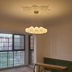 Glass Cluster Chandelier