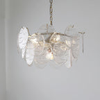 Glass Disc Chandelier