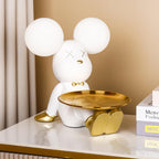 Violet Bear Tray Desk Lamp