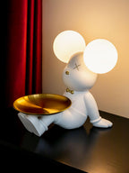 Violet Bear Tray Desk Lamp