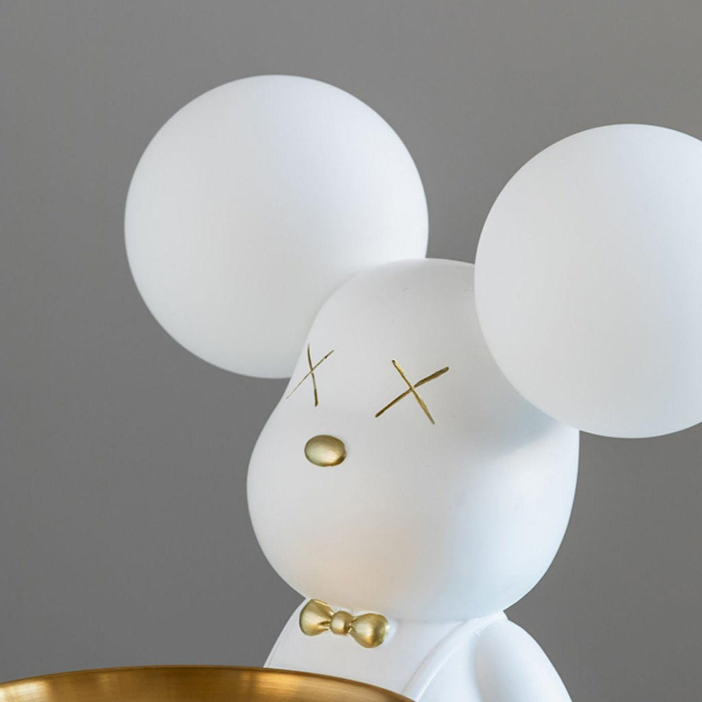 Violet Bear Tray Desk Lamp
