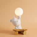 Violet Bear Tray Desk Lamp