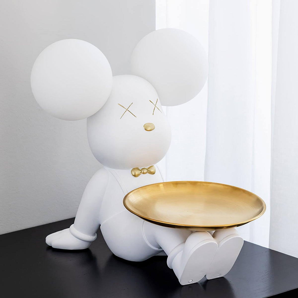 Violet Bear Tray Desk Lamp