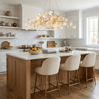 Gingko Plume Chandelier