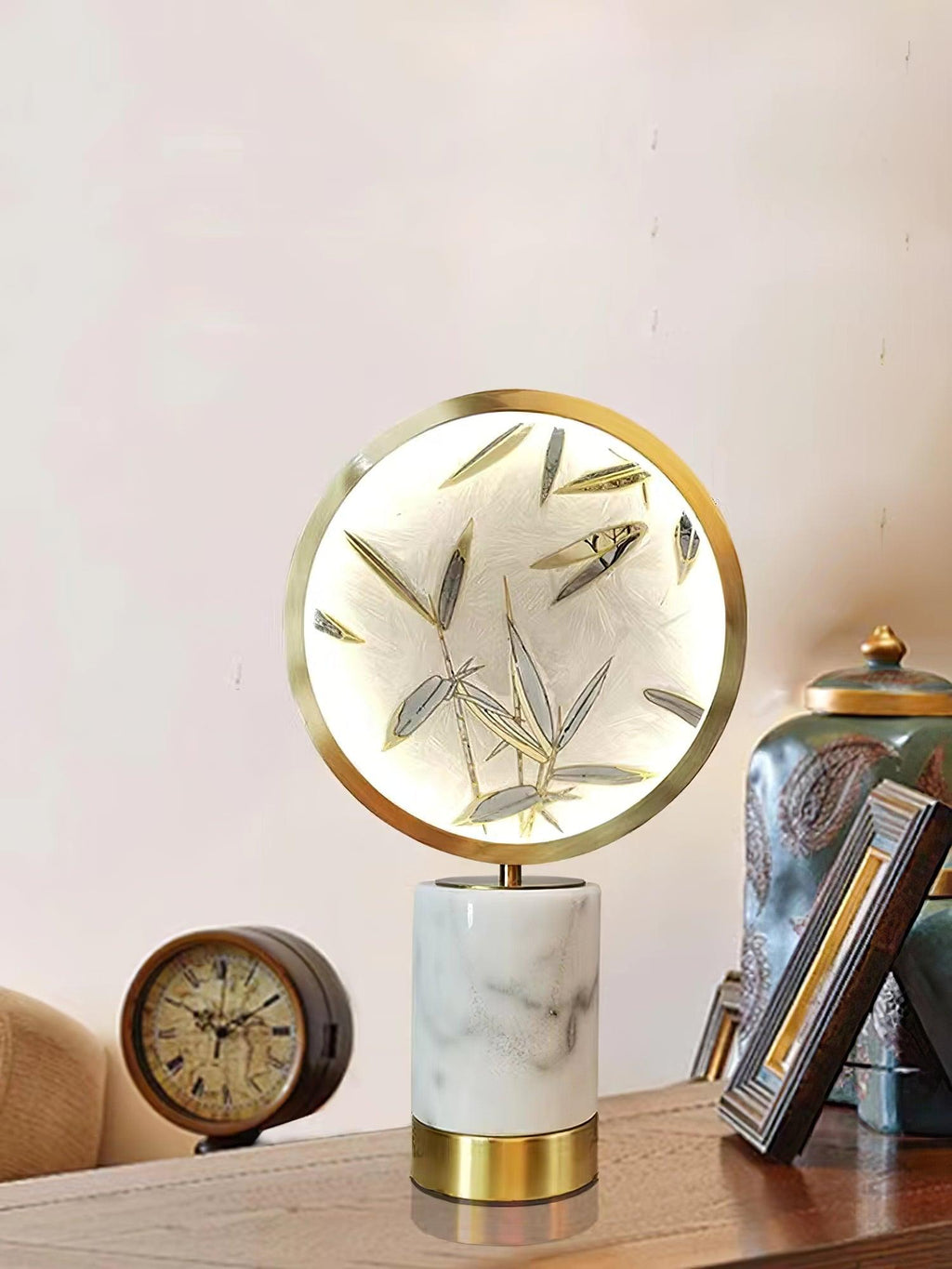 Enamel Table Lamp