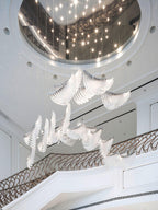 Tiered Palmette Chandelier