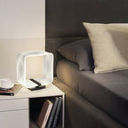 Wire Cube Table Lamp