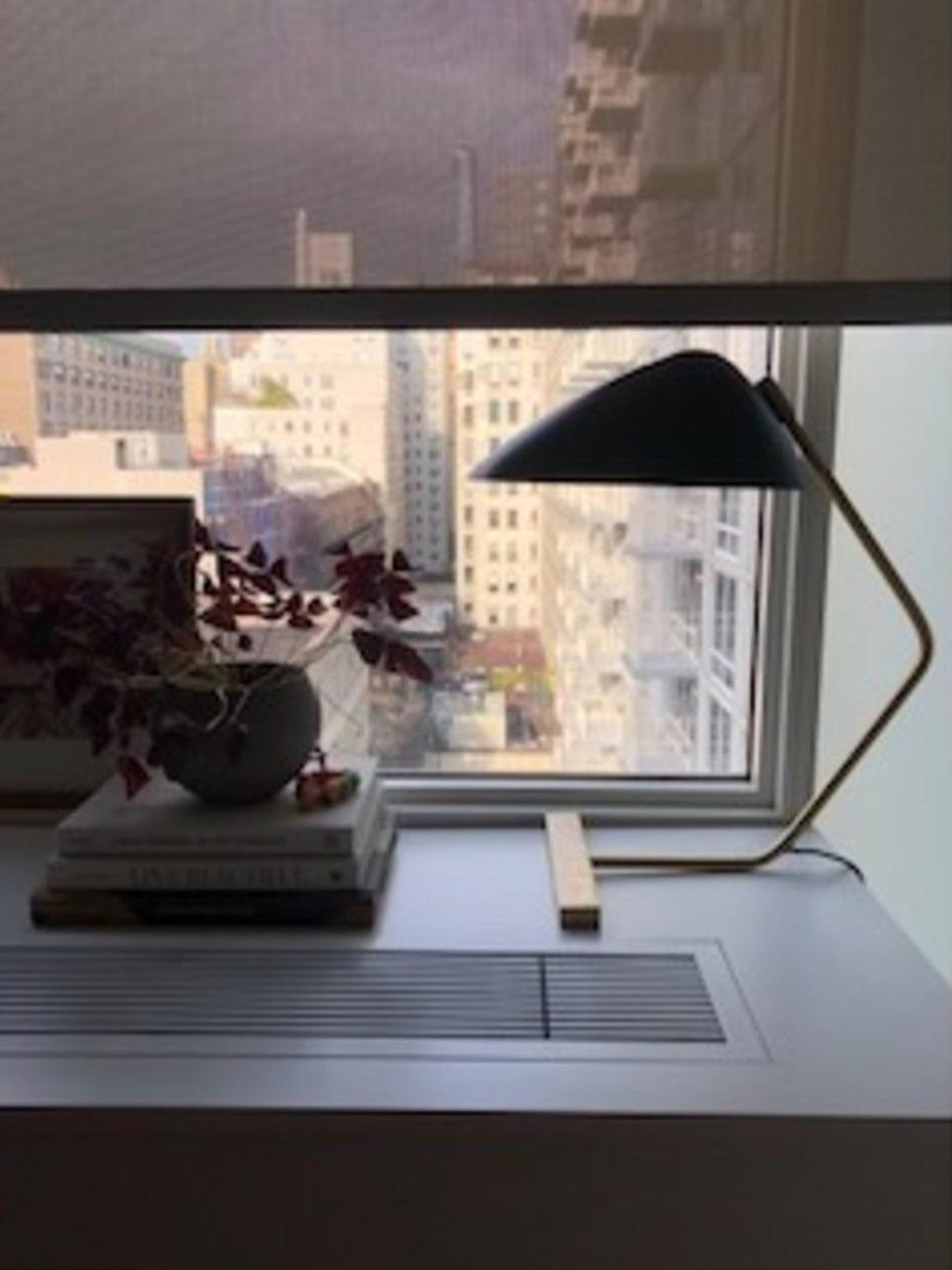 Curvilinear Mid-Century Table Lamp