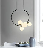 Glass Bubble Pendant Light