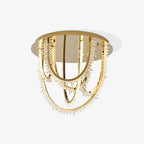 Crystal Strand Ceiling Light