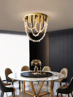 Crystal Strand Ceiling Light