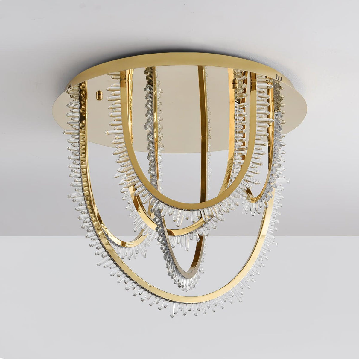 Crystal Strand Ceiling Light