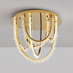 Crystal Strand Ceiling Light