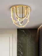 Crystal Strand Ceiling Light