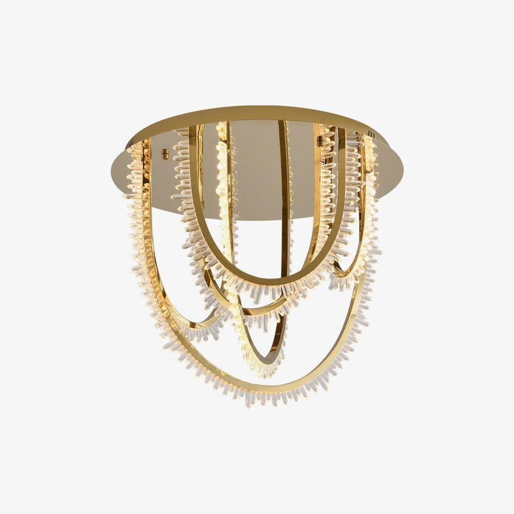 Crystal Strand Ceiling Light
