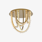 Crystal Strand Ceiling Light
