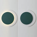 Rounded Abstract Art Sconce