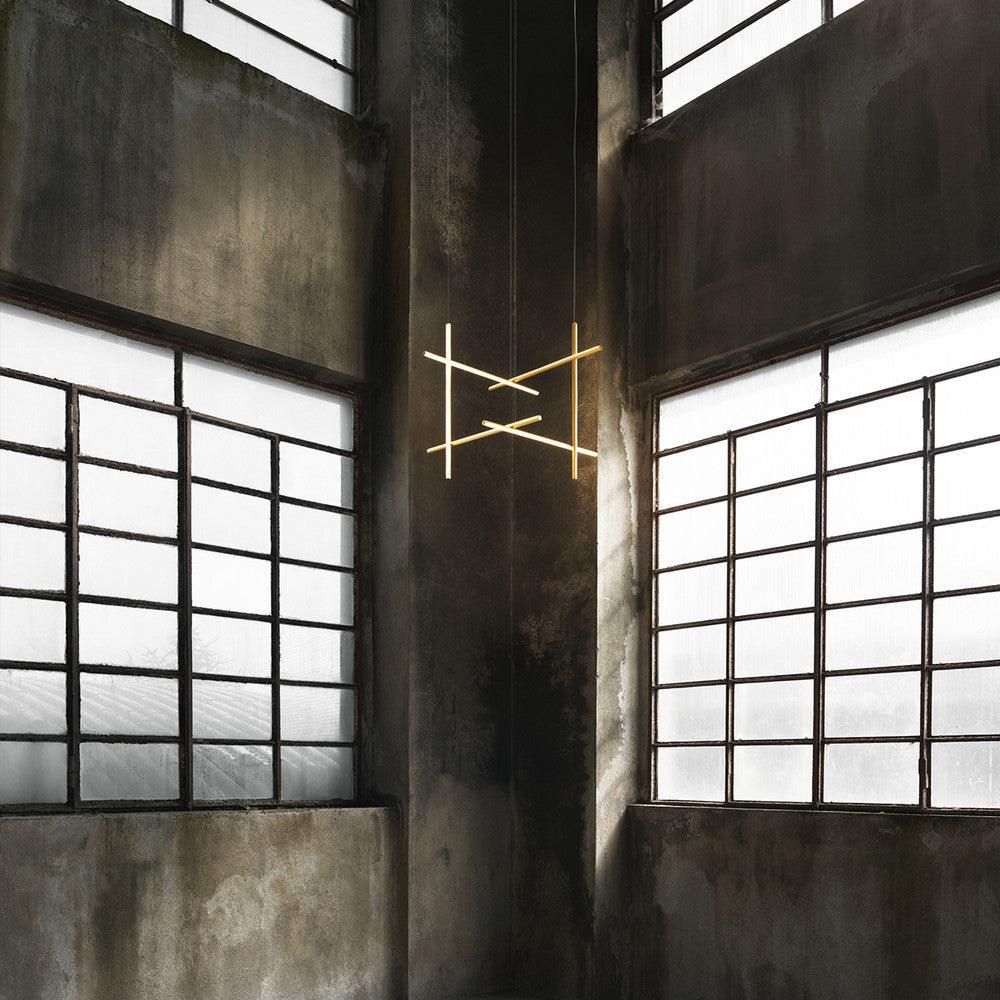 Gridline Linear Chandelier