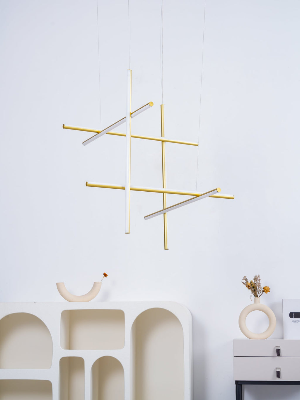 Gridline Linear Chandelier