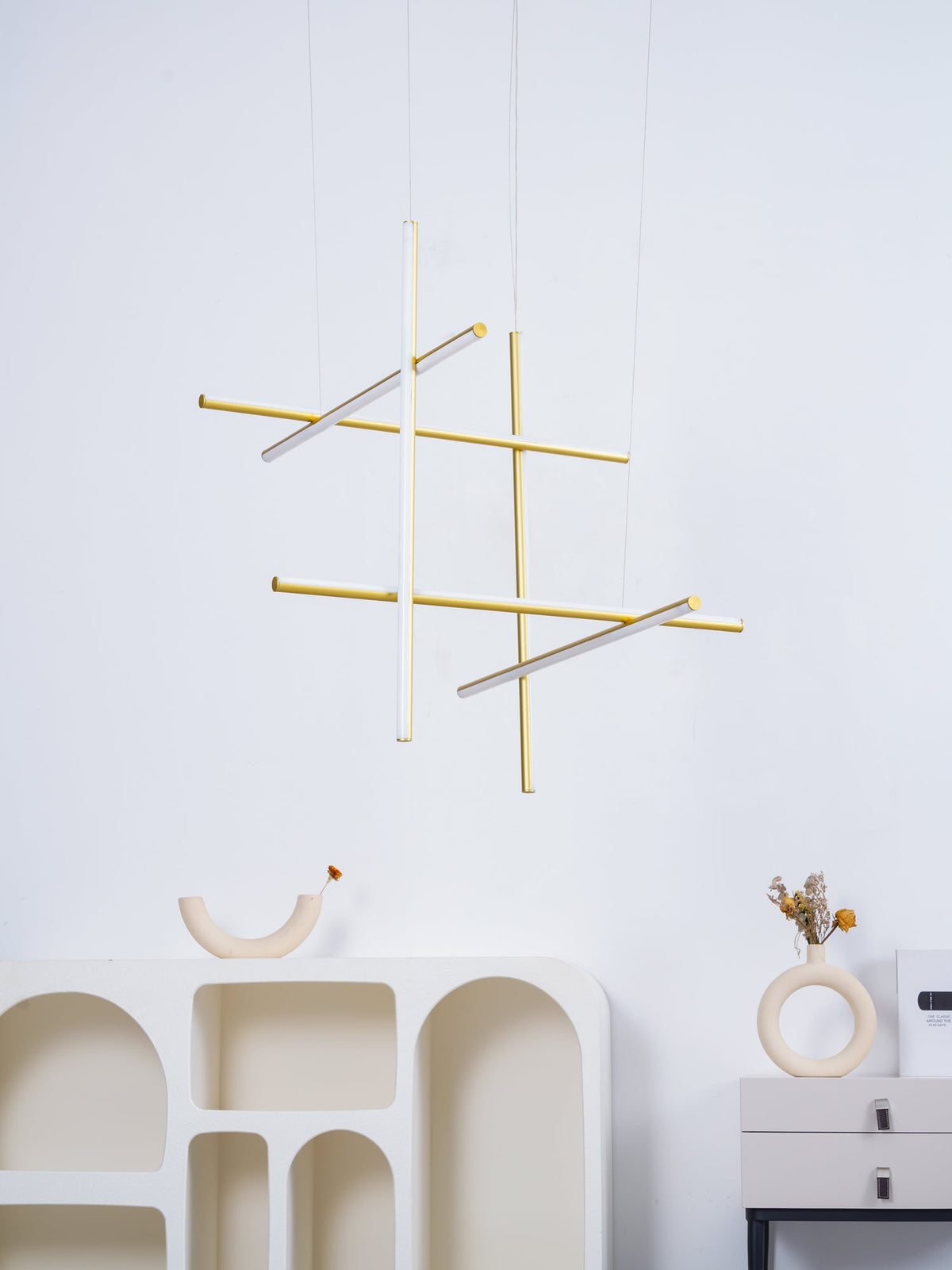Gridline Linear Chandelier