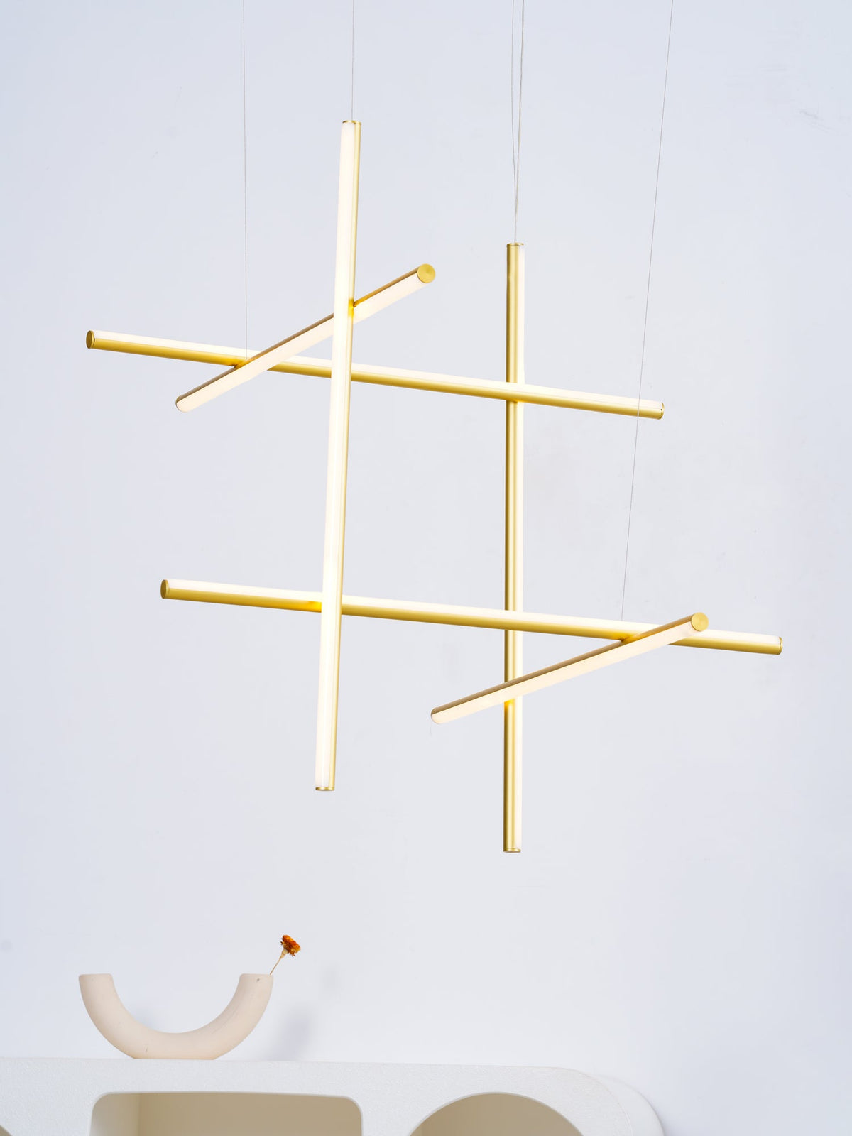 Gridline Linear Chandelier