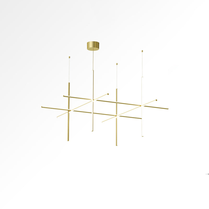 Gridline Linear Chandelier