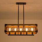 Kitchen Island Rectangle Chandelier