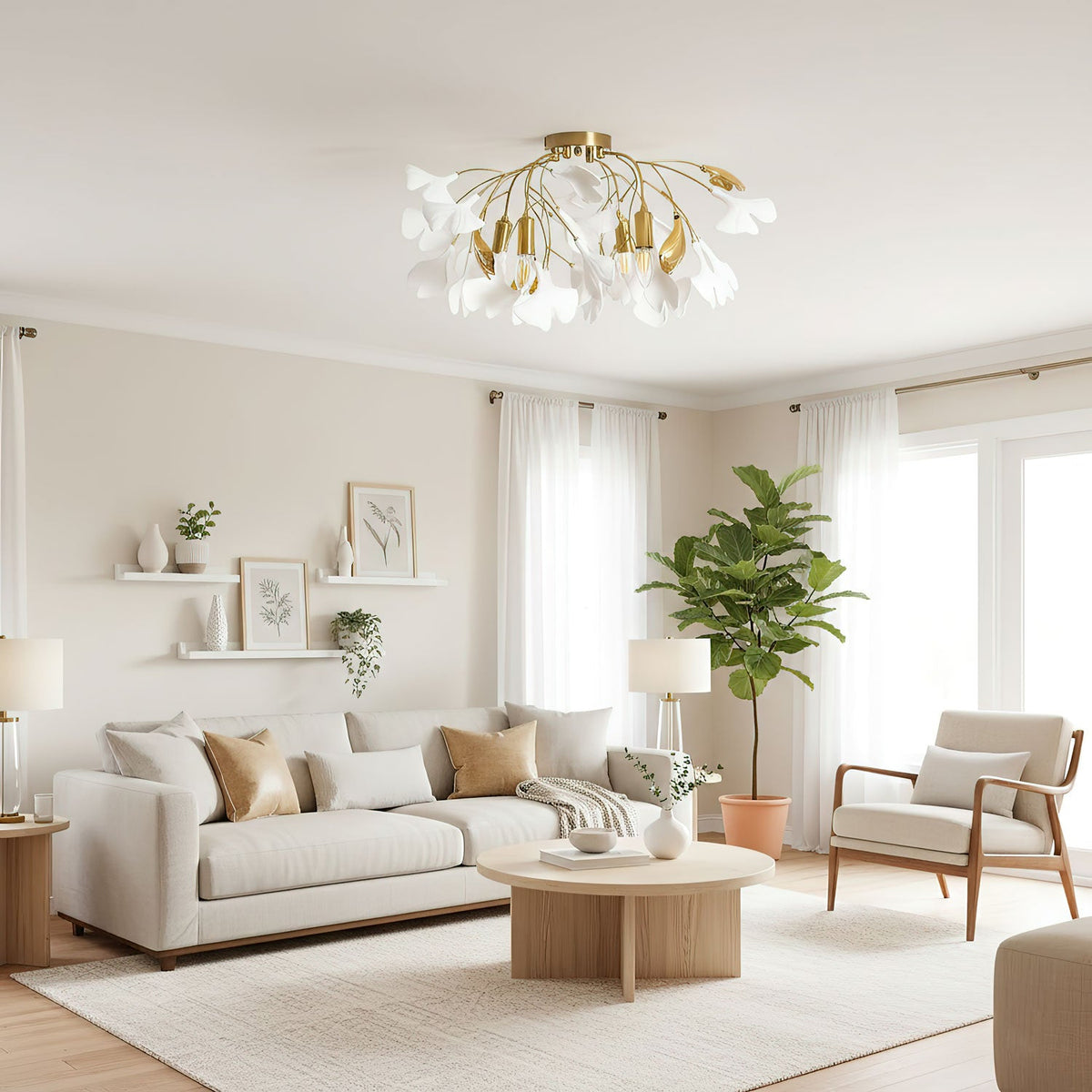 Gingko Ceiling Lamp