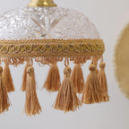 Bowl Tassel Pendant Light